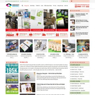 Mẫu website In Ấn – Mẫu Mẫu website đẹp cho doanh nghiệp