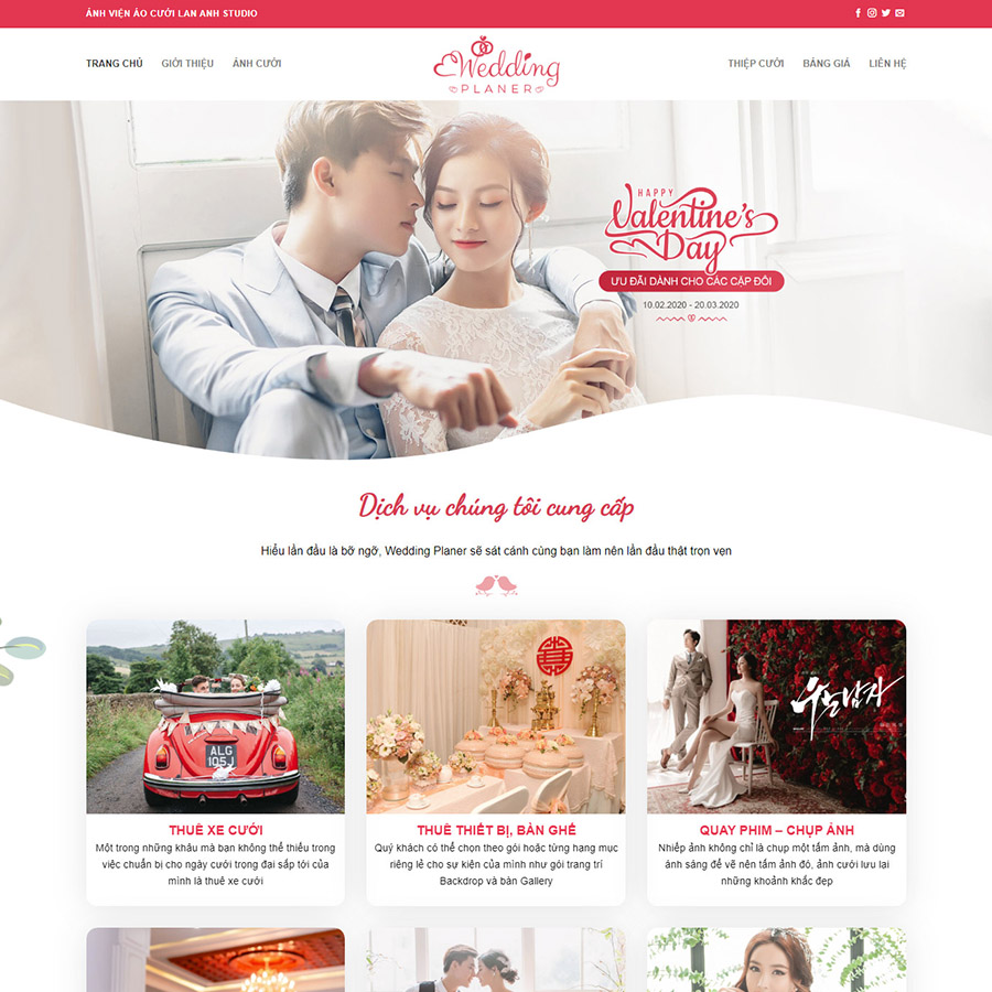 Mẫu website Studio 01