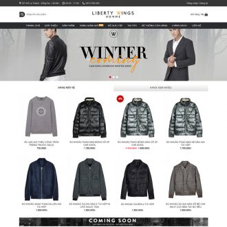 Mẫu website thời trang 03