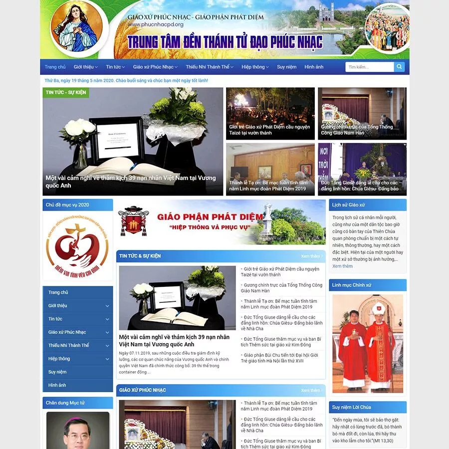 Mẫu website tin tức 10